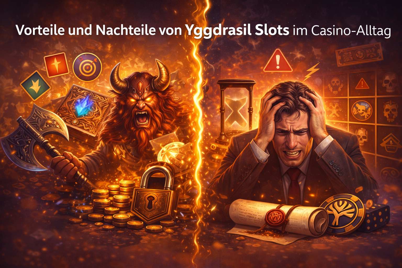 Vorteile und Nachteile von Yggdrasil Slots im Casino-Alltag